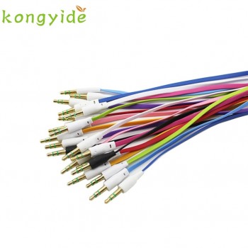 Car-styling Jack Male to Male Car Aux Auxiliary Cord Stereo Audio Cable for Phone iPod td11 dropship