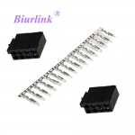 Universal Car Radio Stereo ISO 8 Pin Socket Connector for VW Peugeot