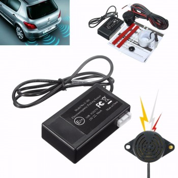 Hot Car Electromagnetic Parking Sensor No Holes\Easy install Parking Radar Bumper Guard Backup Reversing Parking System