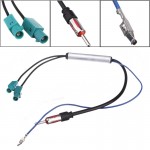 Radio Adaptor Antenna Audio Cable Male Dual Fakra - Din Aerial Antenna Adaptor For Audi/VW/Volkswagen