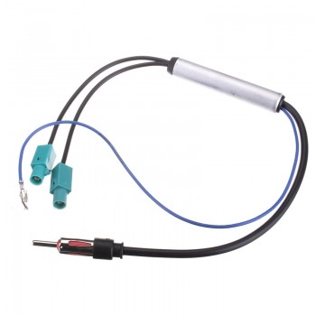 Radio Adaptor Antenna Audio Cable Male Dual Fakra - Din Aerial Antenna Adaptor For Audi/VW/Volkswagen
