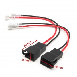 1 Pair 15cm  Speaker Adaptor Wire Connector for Vauxhall /Renault /Volkswagen /Nissan /Audi