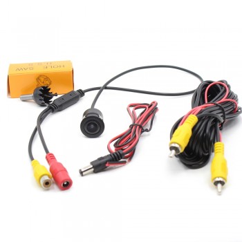 TUAO HD CCD Night vision Reverse Camera 140 Angle Car Rear view Camera IP67 DC 12V/24V Vehicle Camera for VW Ford Toyota amp; More