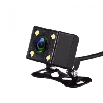 TUAO HD CCD Night vision Reverse Camera 140 Angle Car Rear view Camera IP67 DC 12V/24V Vehicle Camera for VW Ford Toyota amp; More