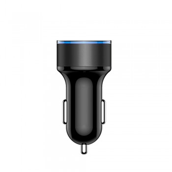 Car Accessories 3.1A Dual USB Car Charger 2 Port LCD Display 12-24V Cigarette Socket Lighter usb coche Wholesale voiture