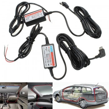 New Mini / Micro USB Port Wire Cable Car Charger Kit For Camera Recorder DVR Exclusive Power Supply Box