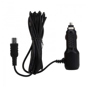 for Car DVR Camera GPS 3.5meter 5V 3.5A Curved mini USB Car Charger with 2 USB Port