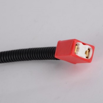 Durable 2pcs 15cm H7 Headlight Bulb Car Socket Connector Plastic Ceramic Headlight Wiring Harness Adapter Connector