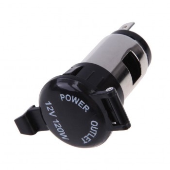 New Arrival  12V 120W Car Motorcycle Boat Tractor Cigarette Lighter Power Socket Outlet Plug  M26 nov23