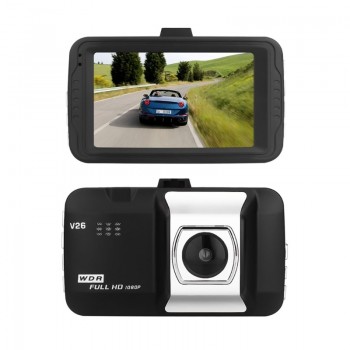 1080P Full HD 1080P Digital Camera 170 Degrees New Angle 3.0 Inch Portable Car DVR Camera T626 DVR Camera Driving Car Detector