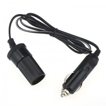 kongyide plastic and metal 80W 12V 24V 10A Car Accessory Cigarette Lighter Socket Extension Cord Cable 1-5m Drop Ship 18 Octo 12
