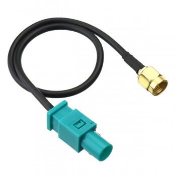 1PC Antenna Adapter Plug Fakra Z (M) to SMA (M) Connector Cable For Car GSM GPS DAB 21.5cm