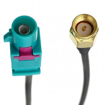 1PC Antenna Adapter Plug Fakra Z (M) to SMA (M) Connector Cable For Car GSM GPS DAB 21.5cm