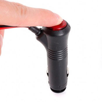 New Arrival Cigarette Lighter 12V 24V Male Lighter Socket Plug Connector On Off Switch 1.5m M26 nov23