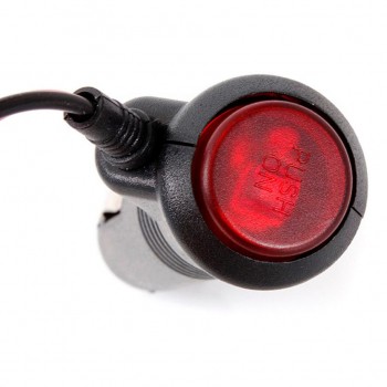 New Arrival Cigarette Lighter 12V 24V Male Lighter Socket Plug Connector On Off Switch 1.5m M26 nov23