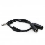 Dewtreetali 3.5 mm Jack Aux Audio Cable 1 Male to 2 Female Headphone Splitter Y Extension Cable for Car Phone Tablet Audio Cable