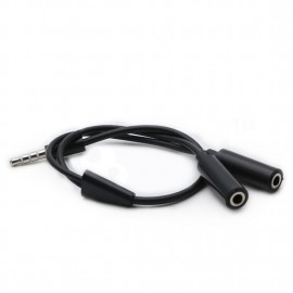 Dewtreetali 3.5 mm Jack Aux Audio Cable 1 Male to 2 Female Headphone Splitter Y Extension Cable for Car Phone Tablet Audio Cable