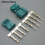 shhworldsea 5/30 /100 sets 4Pin Tachograph plug/sensor plug /GT door light atmosphere connector,968813-9 C amp; 0-1452576-8 for BMW