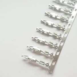 Biurlink 6Pcs Car Radio Mini ISO Female Crimp Contacts MINI ISO Pins