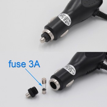 XCGaoon 3.5meter 5V 2A mini USB Car Charger Adapter with Switch for Car DVR Camera Video Recorder / GPS input DC 12V - 24V