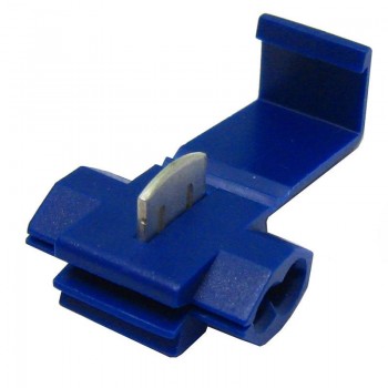 Vehemo 20Pcs Red Blue Electrical Cable Connectors Fast Quick Splice Lock Wire Terminals Crimp Scotchlocks Snap On Connector