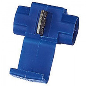 Vehemo 20Pcs Red Blue Electrical Cable Connectors Fast Quick Splice Lock Wire Terminals Crimp Scotchlocks Snap On Connector
