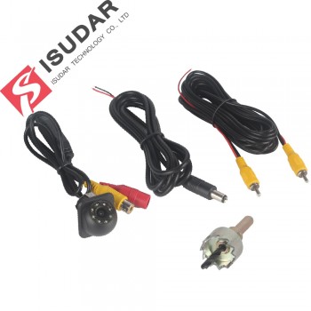 Isudar Rear Camera 8 LED HD  With Night Vision 170 Degree Waterproof Reverse Camera Color Image