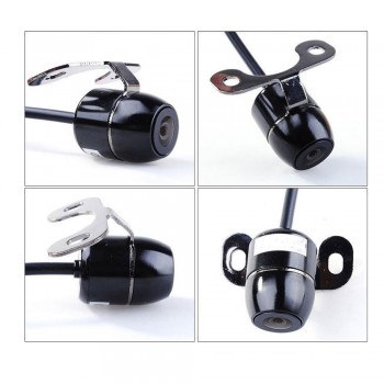 Podofo Car Rear View Parking Camera HD Color Rearview Camera Car Park Monitor 170Degree CCD Waterproof Car Reverse Backup Camera