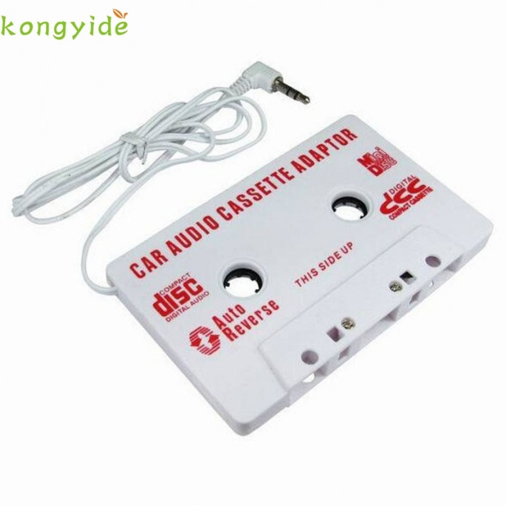 New Arrival 3.5mm Car Stereo Cassette Tape Adapter For iPhone For iPod MP3 Audio CD Player