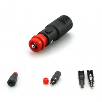 Kongyide Universal Male Cigarette Lighter with 8Amp Fuse Din Plug BMW Euro-Style Socket Apr4 Drop Ship