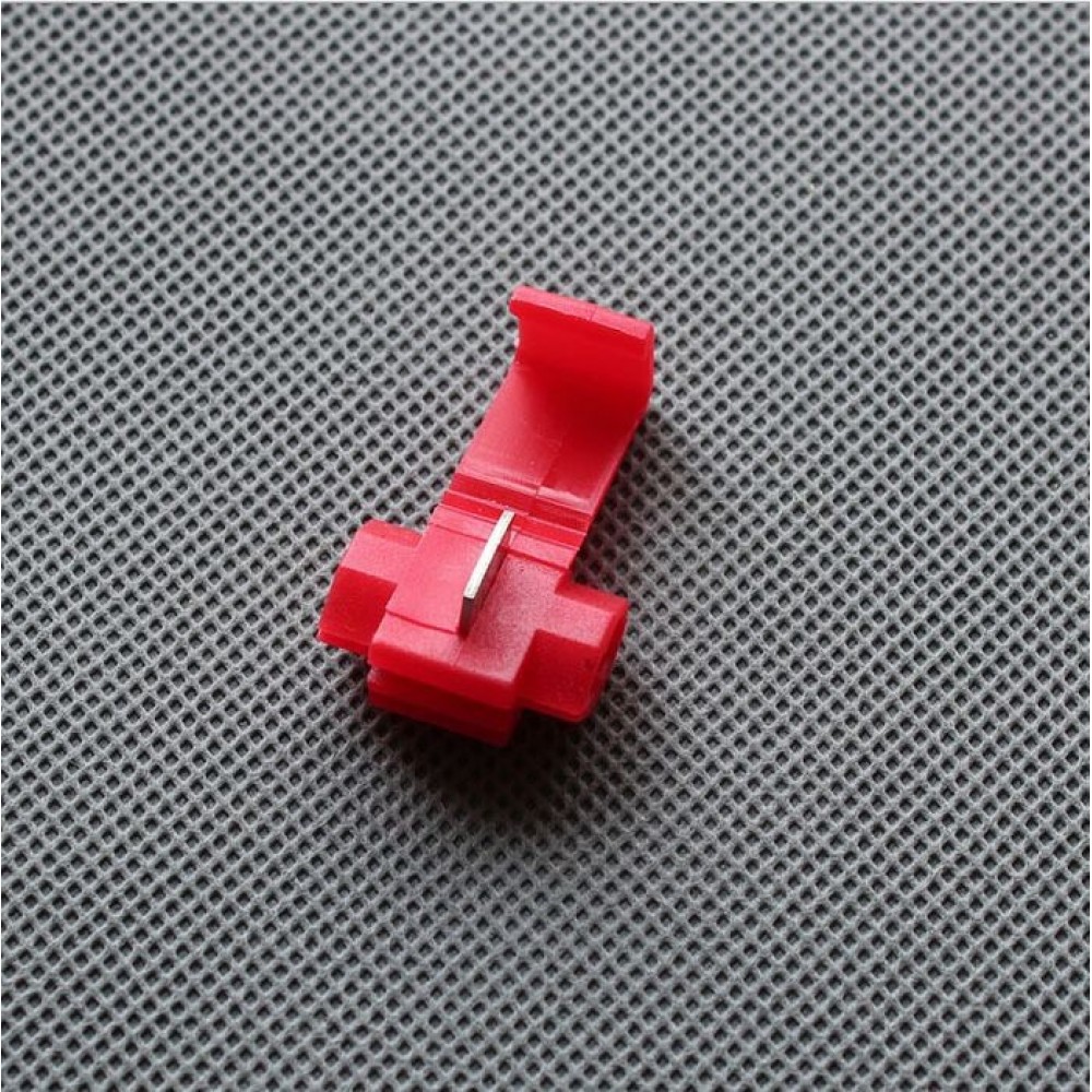 50PCS Red Scotch Lock Quick Splice 22-18 AWG Wire Connector Wire Terminals Crimp 801P3