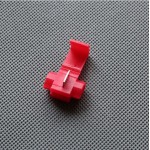 50PCS Red Scotch Lock Quick Splice 22-18 AWG Wire Connector Wire Terminals Crimp 801P3