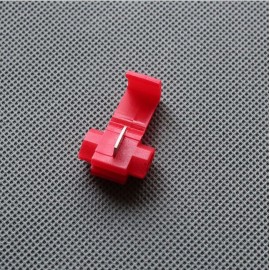 50PCS Red Scotch Lock Quick Splice 22-18 AWG Wire Connector Wire Terminals Crimp 801P3