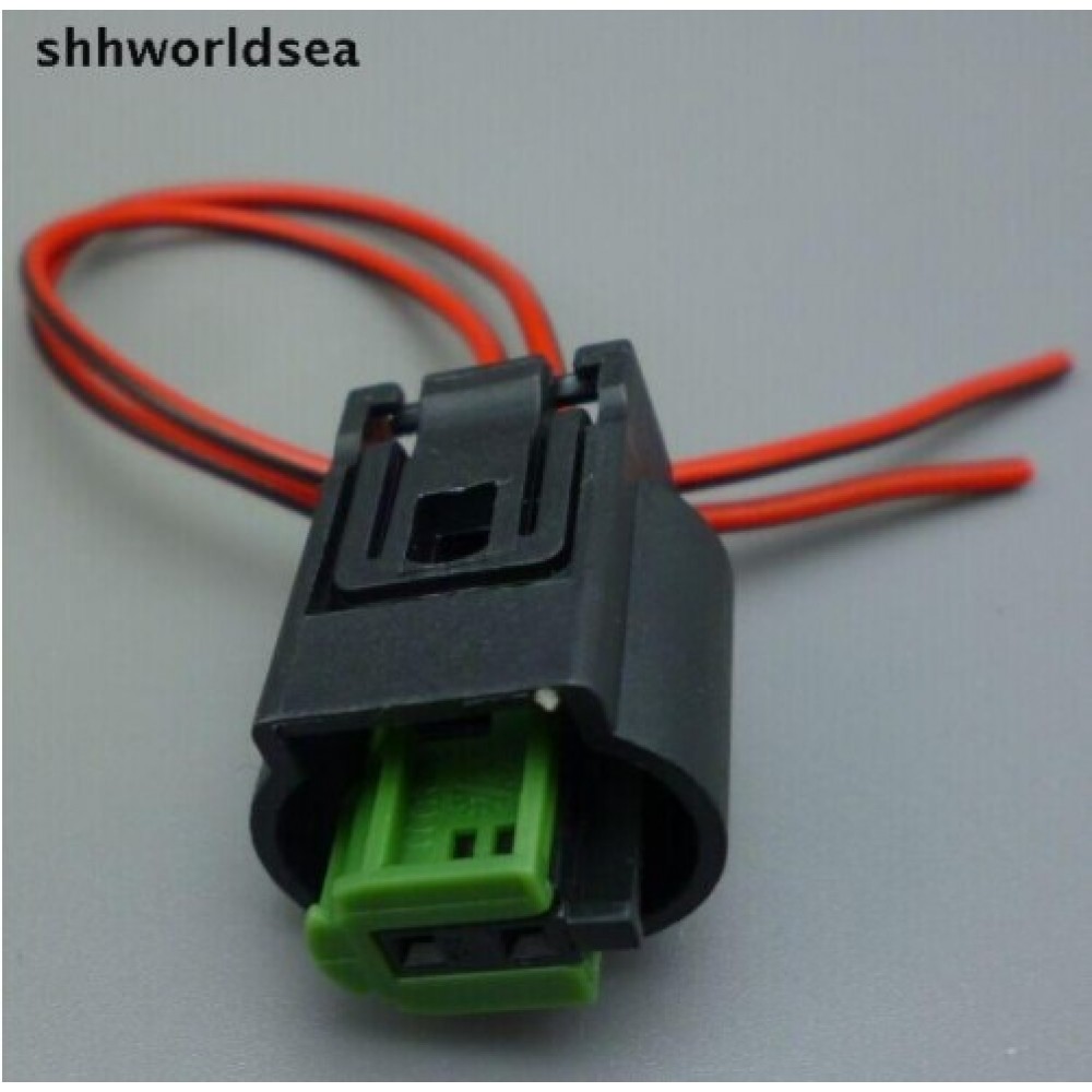 shhworldsea 2 pin car waterproof for BMW outdoor temperature sensor plug auto Oxygen sensor plug connector 1-967644-1 968405-1