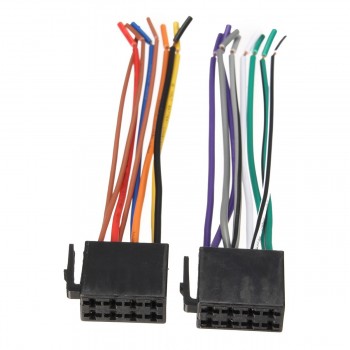 Car Radio Wire Harness Adapter Connector Cable power antenna  Radio Wiring Connector Plug for Auto Car Stereo System Universal