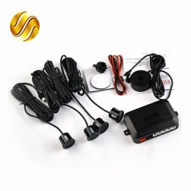 4 Sensors Buzzer 22mm Car Parking Sensor Kit Reverse Backup Radar Sound Alert Indicator Probe System 12V 8 Colors