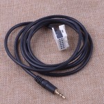 CITALL 12 pin 3.5MM Stereo Car AUX Cable Connector Audio Adapter Fit for Peugeot 307 308 406 407 508 607 3008 Partner RCZ