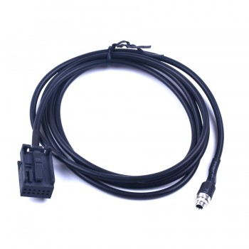 CD 6000 AUX Audio Input Adapter Connection Cable For Ford Fiesta Fusion Transit Car 3.5mm Female Jack Plug