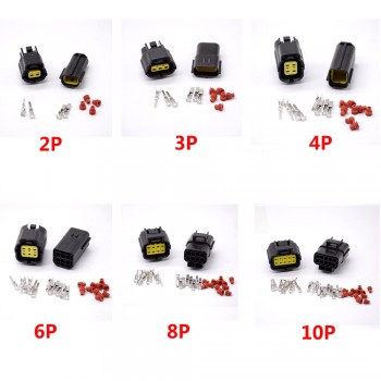 1SET 2/3/4/6/8/10 Pins Way Waterproof Wire Connector Plug Car Auto Sealed Electrical Set Car Truck connectors