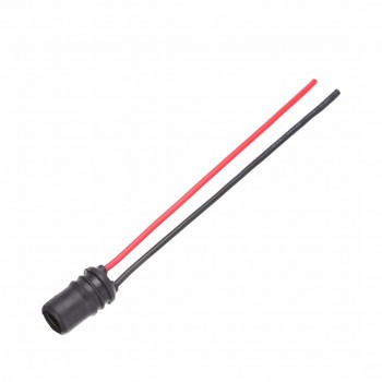 10pcs 12mm Rubber T10 W5W Wedge Light Bulb Socket Holder Connector Extension Holder for Car Truck Boat