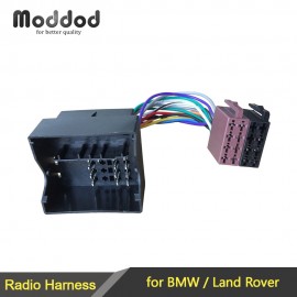 ISO Wiring Harness Radio Cable Adaptor for BMW Land Rover Connector Cable Plug