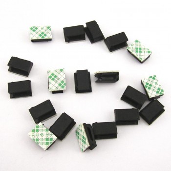 40Pcs Plastic Car SUV GPS Data Cable Light Cord Decorative Cord Fixed Clips Car Accessories