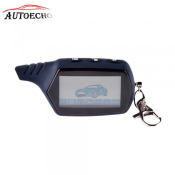 Anti-theft System A91 LCD Remote Controller For 2 Way Car Alarm Starline 91 Engine Starter Fob Keychain/lcd Body Remote