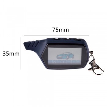 Anti-theft System A91 LCD Remote Controller For 2 Way Car Alarm Starline 91 Engine Starter Fob Keychain/lcd Body Remote