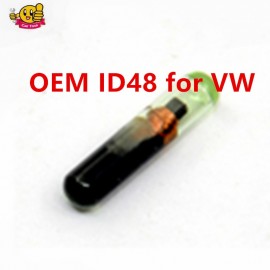 1pcs key transponder chip id 48 ID48 Chip ID:48 Glass Chip Car OEM id 48 megamos crypto chip free shipping