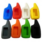 Russia version M5 silicone case for Scher-khan magicar 5 /magicar 6 lcd two way car remote