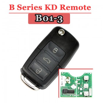 Free shipping (5PCS/LOT)B01 3 Button KD900 Remote Key B Series for  KEYDIY PROGRAMMER URG200/KD900/KD200