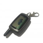 CheMeiMei A8 Keychain Key Fob Chain LCD Remote Controller For Twage Starline A9/A8/A6 Two Way Car Alarm Systems