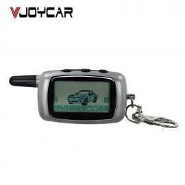 VJOYCAR Starline A9 Keychain For  Russia Version A9/A6/A8  Twage Two-Way Car Alarm Systems LCD Remote Controller Fob Chain