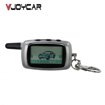 VJOYCAR Starline A9 Keychain For  Russia Version A9/A6/A8  Twage Two-Way Car Alarm Systems LCD Remote Controller Fob Chain